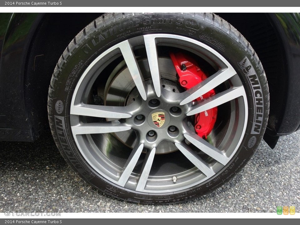 2014 Porsche Cayenne Turbo S Wheel and Tire Photo #127237152