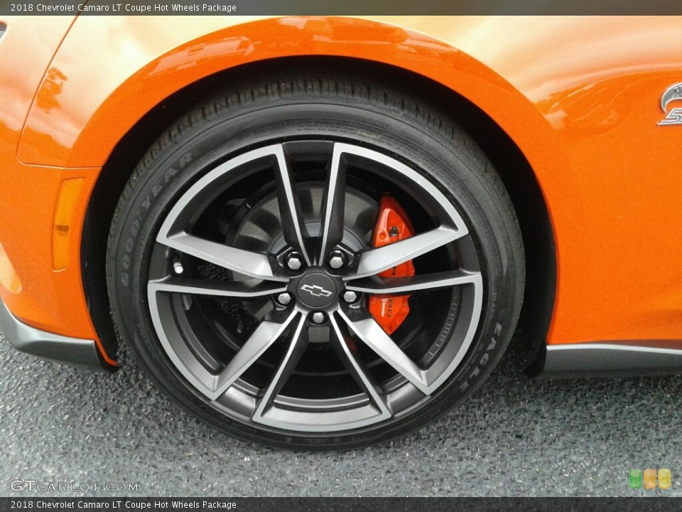 2018 Chevrolet Camaro LT Coupe Hot Wheels Package Wheel and Tire Photo #127238143