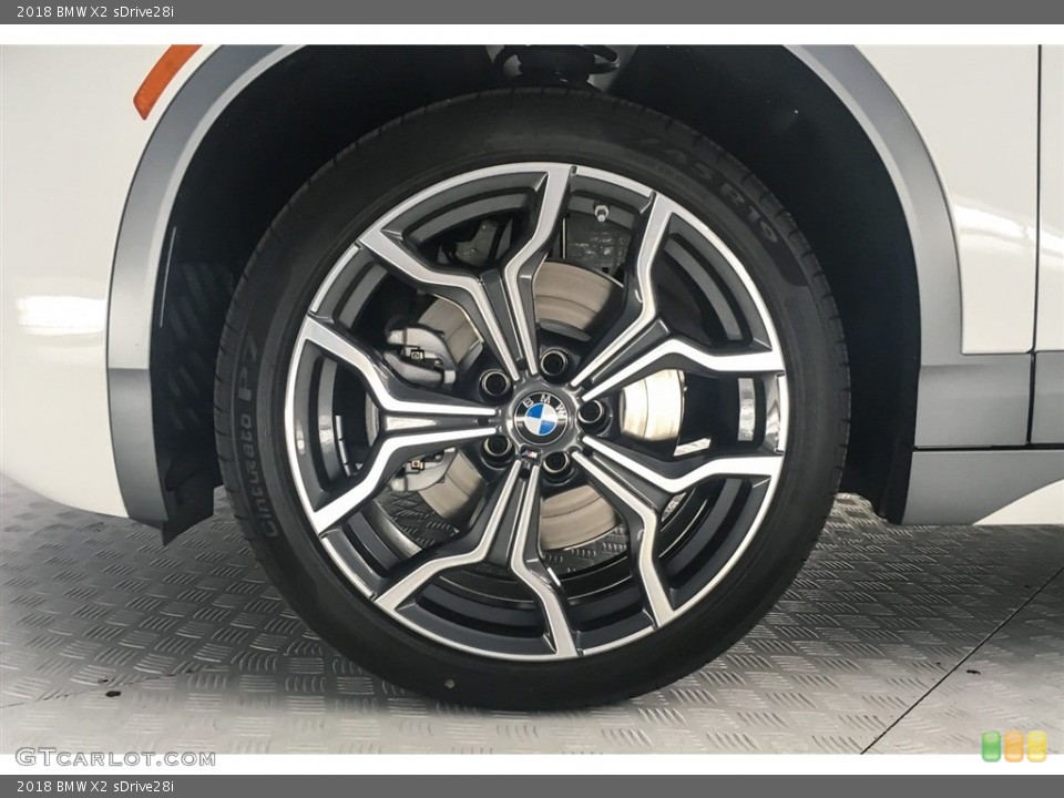 2018 BMW X2 sDrive28i Wheel and Tire Photo #127257696