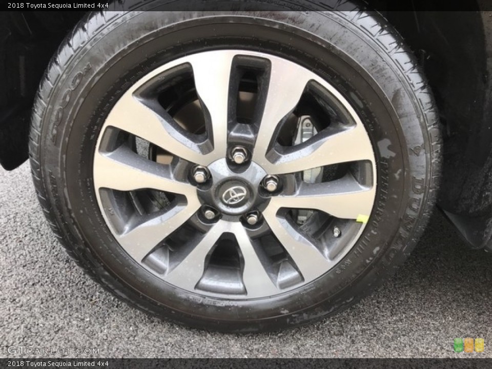 2018 Toyota Sequoia Limited 4x4 Wheel and Tire Photo #127280623