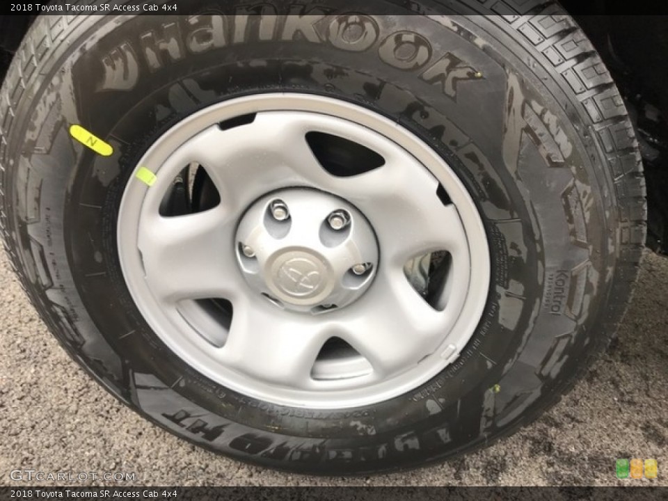 2018 Toyota Tacoma SR Access Cab 4x4 Wheel and Tire Photo #127281094