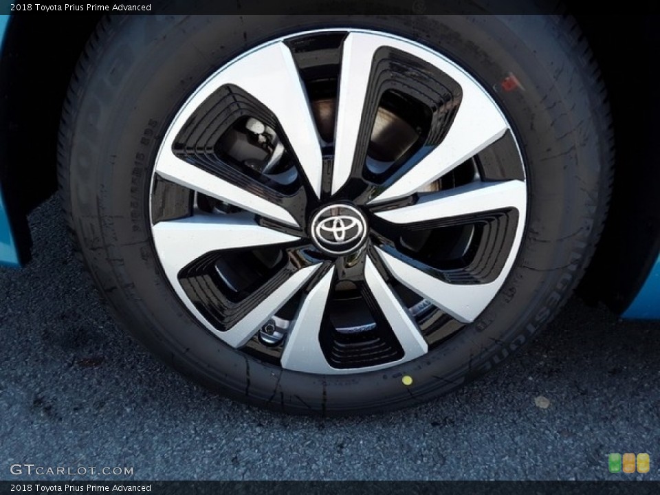 2018 Toyota Prius Prime Advanced Wheel and Tire Photo #127302768
