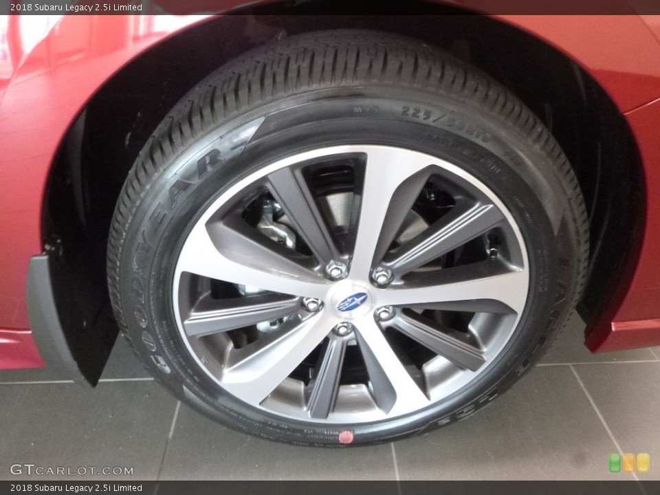 2018 Subaru Legacy 2.5i Limited Wheel and Tire Photo #127318742