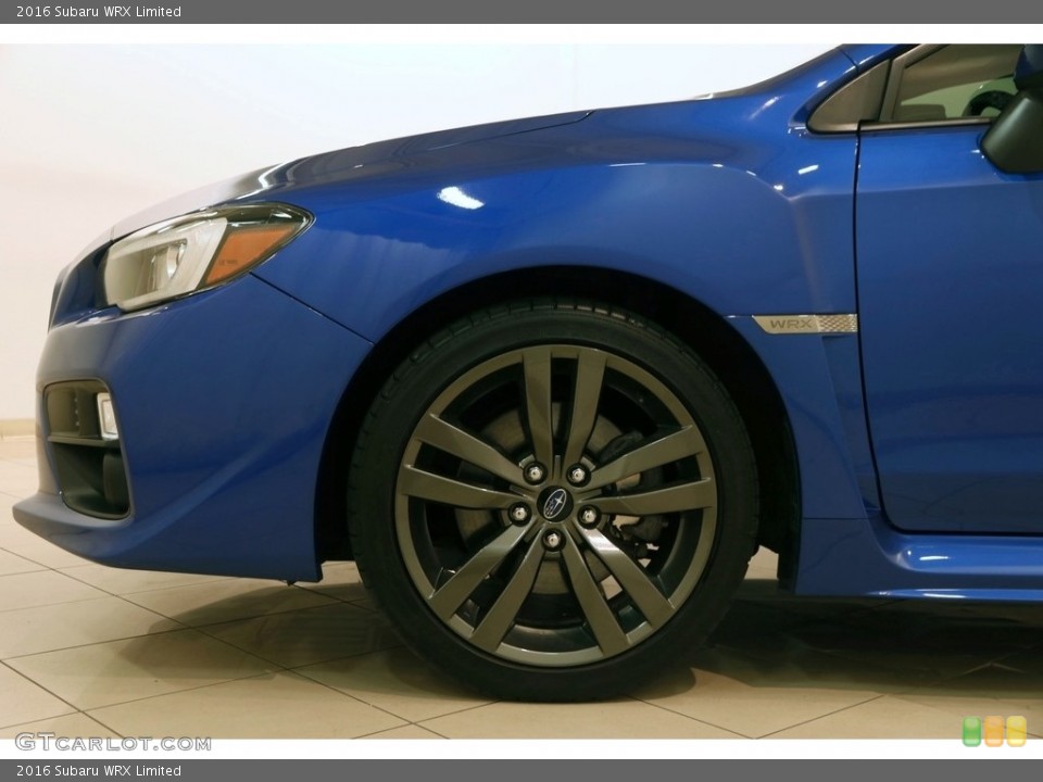 2016 Subaru WRX Limited Wheel and Tire Photo #127336292