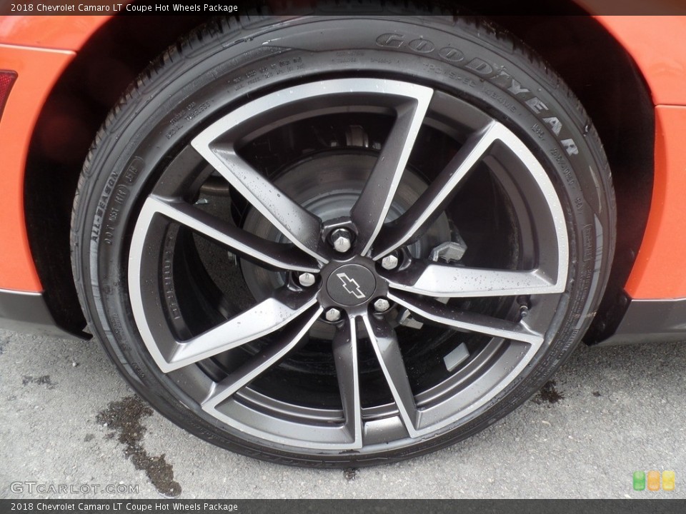 2018 Chevrolet Camaro LT Coupe Hot Wheels Package Wheel and Tire Photo #127346612
