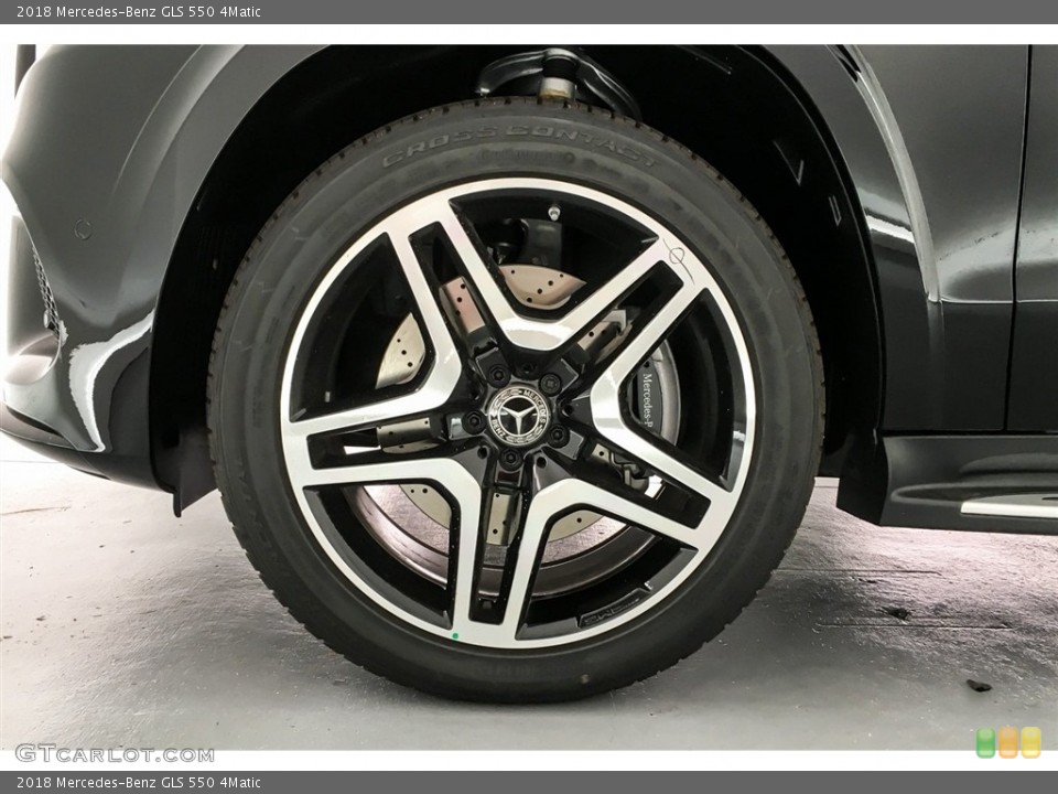 2018 Mercedes-Benz GLS 550 4Matic Wheel and Tire Photo #127368037