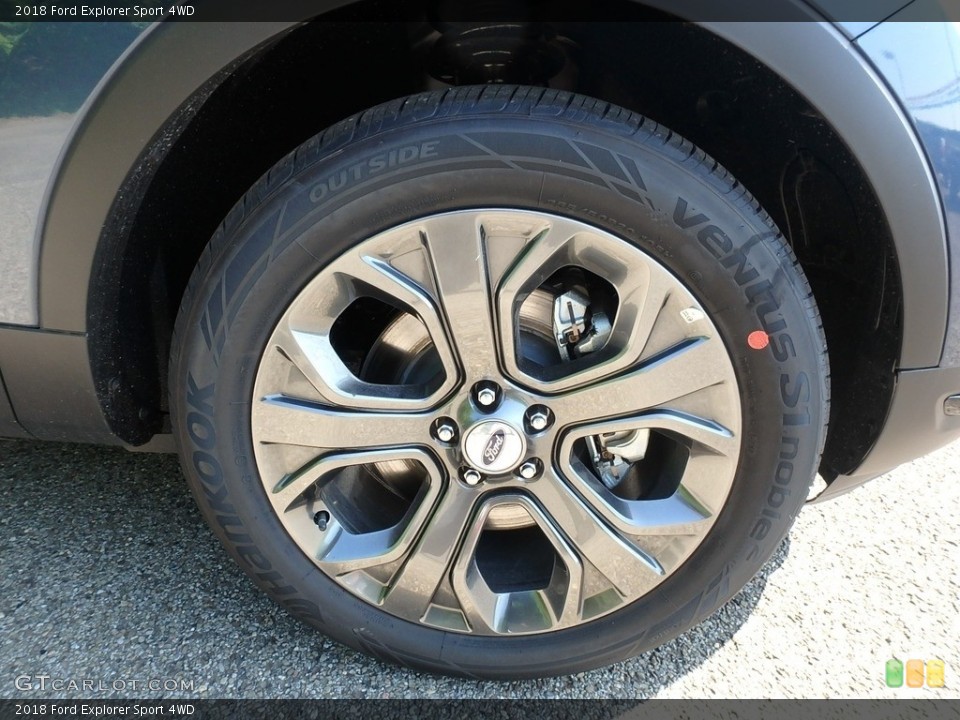 2018 Ford Explorer Sport 4WD Wheel and Tire Photo #127386494