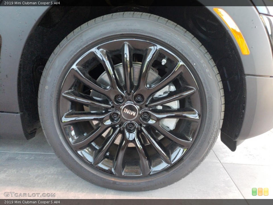 2019 Mini Clubman Cooper S All4 Wheel and Tire Photo #127398698