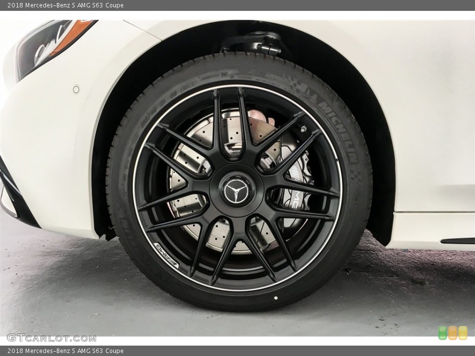 2018 Mercedes-Benz S AMG S63 Coupe Wheel and Tire Photo #127405494
