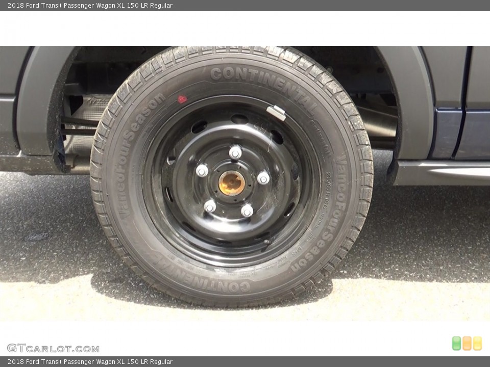 2018 Ford Transit Passenger Wagon XL 150 LR Regular Wheel and Tire Photo #127407219