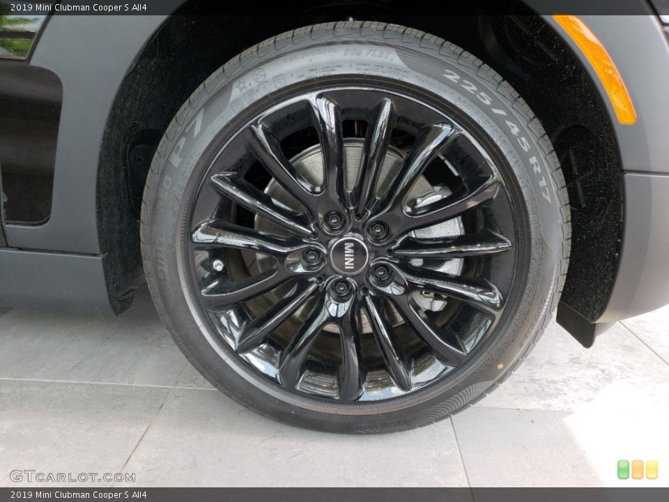 2019 Mini Clubman Cooper S All4 Wheel and Tire Photo #127423232