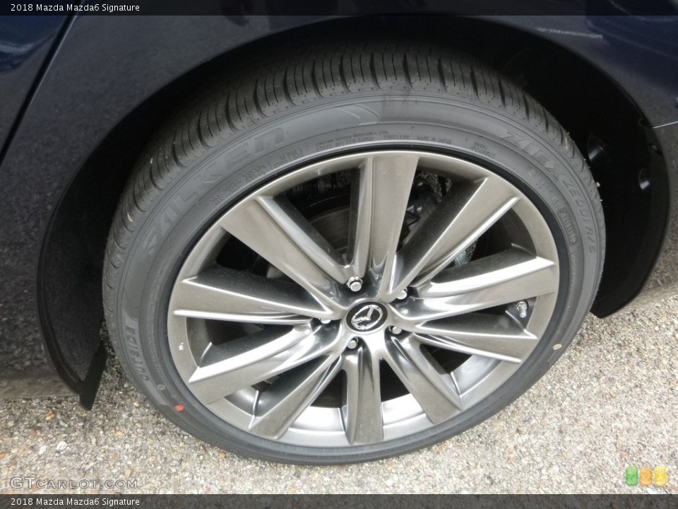 2018 Mazda Mazda6 Signature Wheel and Tire Photo #127441157