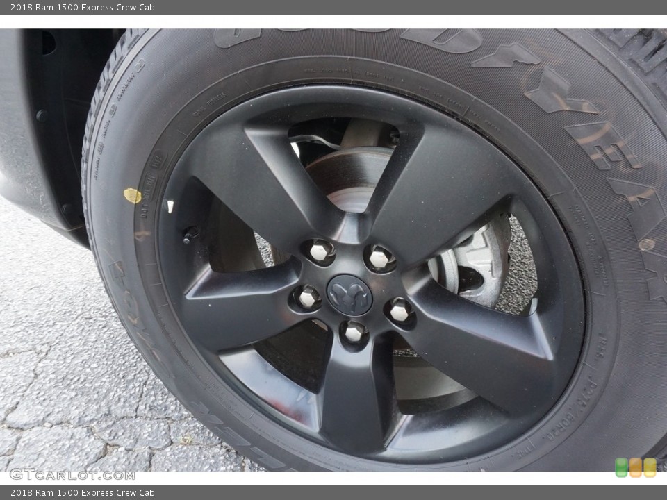 2018 Ram 1500 Express Crew Cab Wheel and Tire Photo #127469229