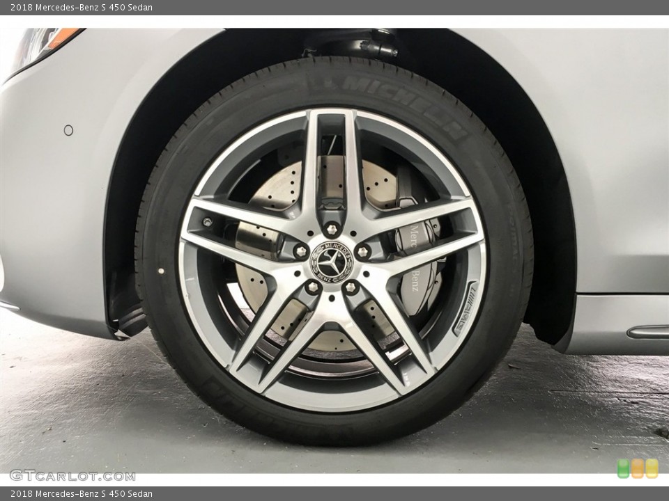 2018 Mercedes-Benz S 450 Sedan Wheel and Tire Photo #127488953