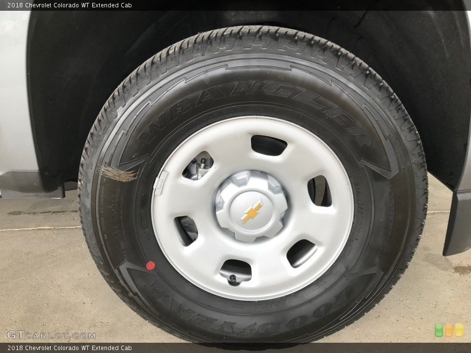2018 Chevrolet Colorado WT Extended Cab Wheel and Tire Photo #127514423