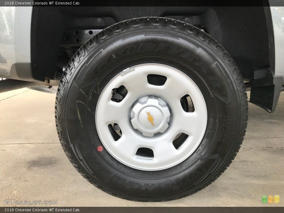 2018 Chevrolet Colorado WT Extended Cab Wheel and Tire Photo #127514444