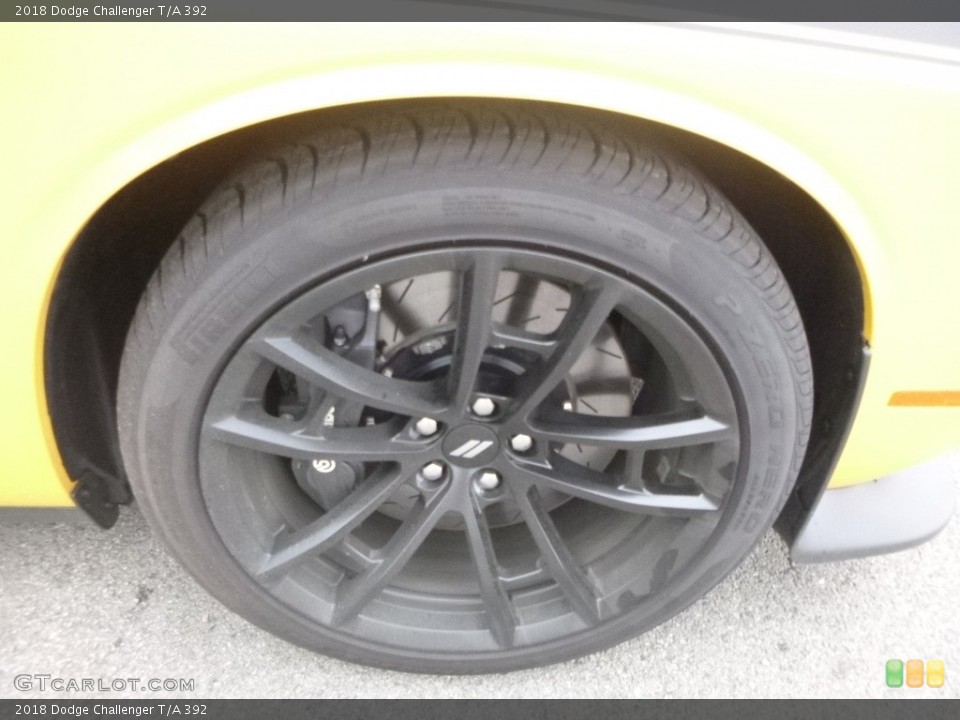 2018 Dodge Challenger T/A 392 Wheel and Tire Photo #127529001