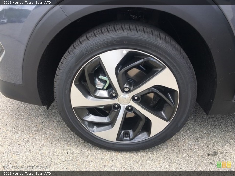 2018 Hyundai Tucson Sport AWD Wheel and Tire Photo #127534062