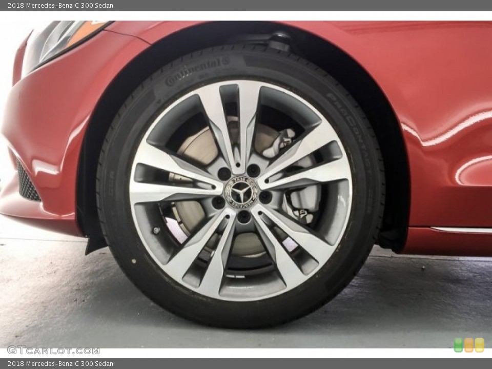 2018 Mercedes-Benz C 300 Sedan Wheel and Tire Photo #127544265