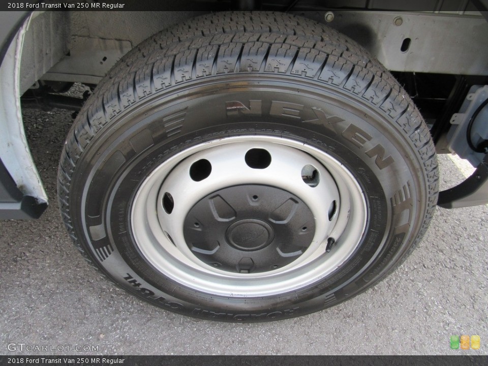 2018 Ford Transit Van 250 MR Regular Wheel and Tire Photo #127563534
