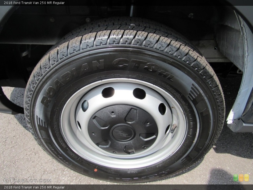 2018 Ford Transit Van 250 MR Regular Wheel and Tire Photo #127563786