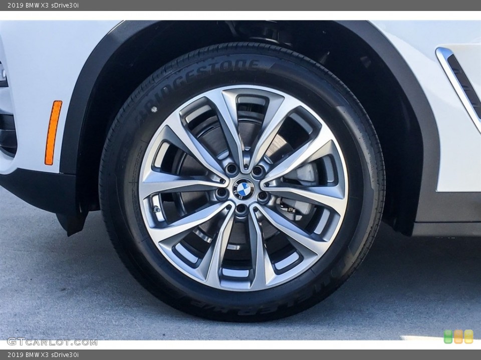 2019 BMW X3 sDrive30i Wheel and Tire Photo #127643711