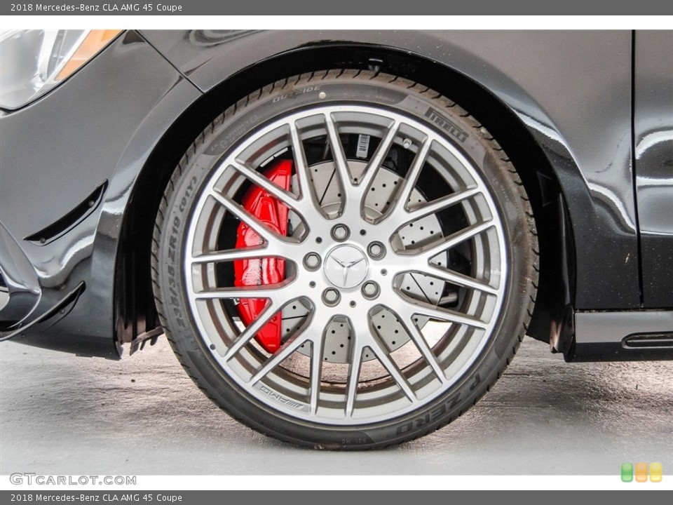 2018 Mercedes-Benz CLA AMG 45 Coupe Wheel and Tire Photo #127680375