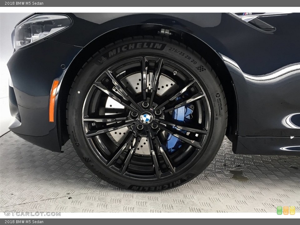 2018 BMW M5 Sedan Wheel and Tire Photo #127680927