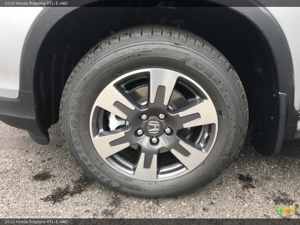 2019 Honda Ridgeline RTL-E AWD Wheel and Tire Photo #127691247