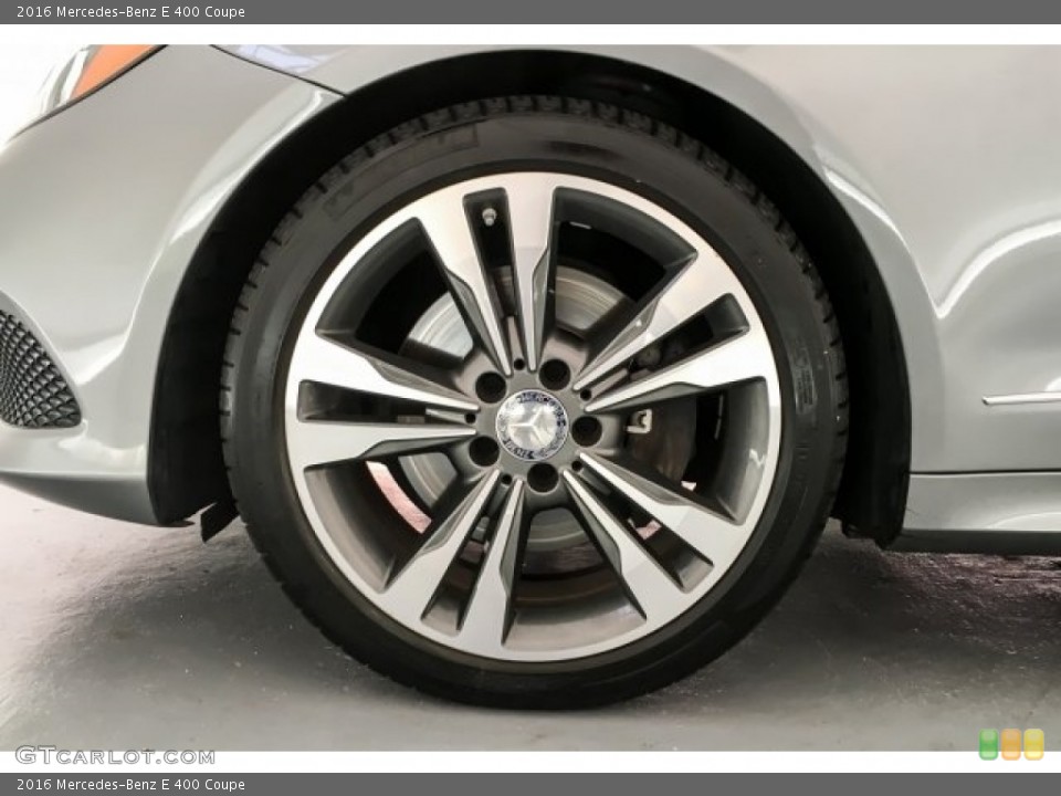 2016 Mercedes-Benz E 400 Coupe Wheel and Tire Photo #127691487