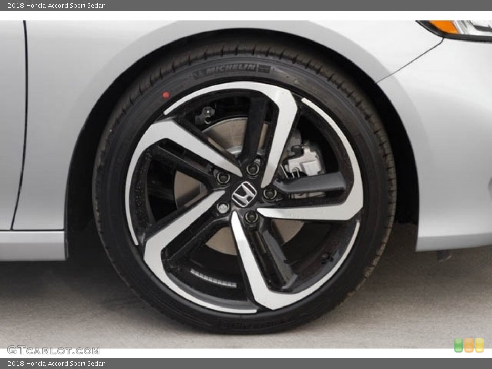 2018 Honda Accord Sport Sedan Wheel and Tire Photo #127715404