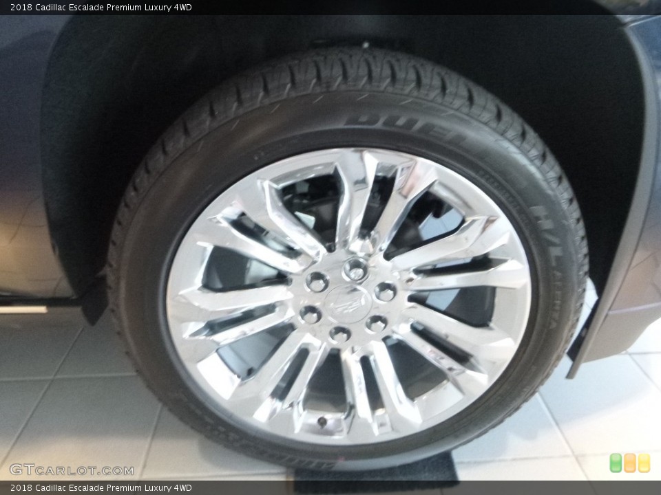 2018 Cadillac Escalade Premium Luxury 4WD Wheel and Tire Photo #127749293