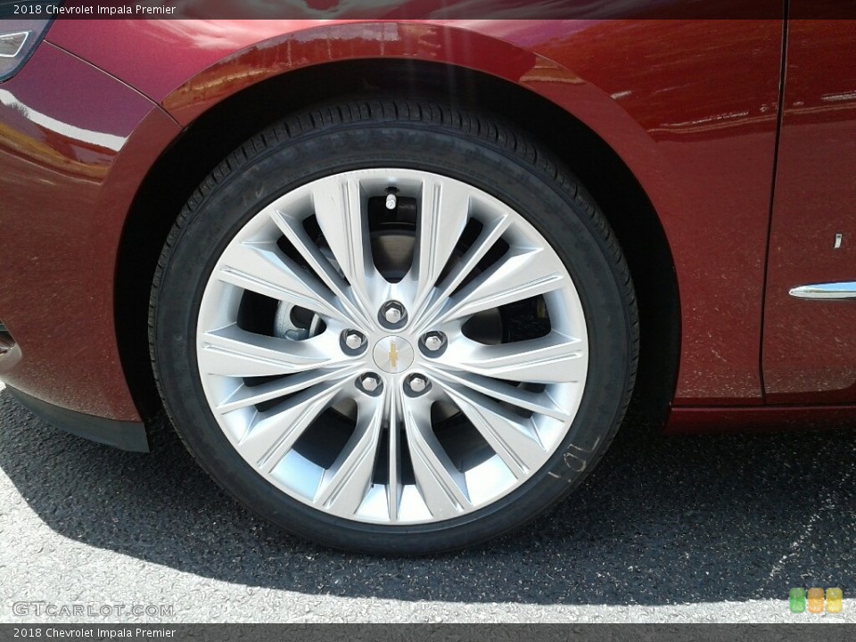 2018 Chevrolet Impala Premier Wheel and Tire Photo #127762268