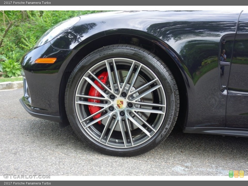 2017 Porsche Panamera Turbo Wheel and Tire Photo #127816792