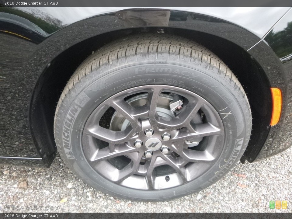 2018 Dodge Charger GT AWD Wheel and Tire Photo #127840709