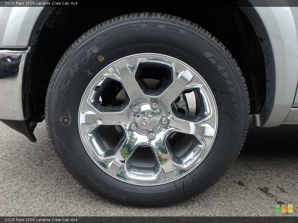 2018 Ram 1500 Laramie Crew Cab 4x4 Wheel and Tire Photo #127844297