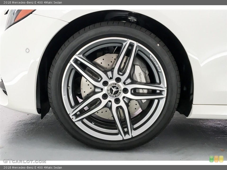 2018 Mercedes-Benz E 400 4Matic Sedan Wheel and Tire Photo #127876845