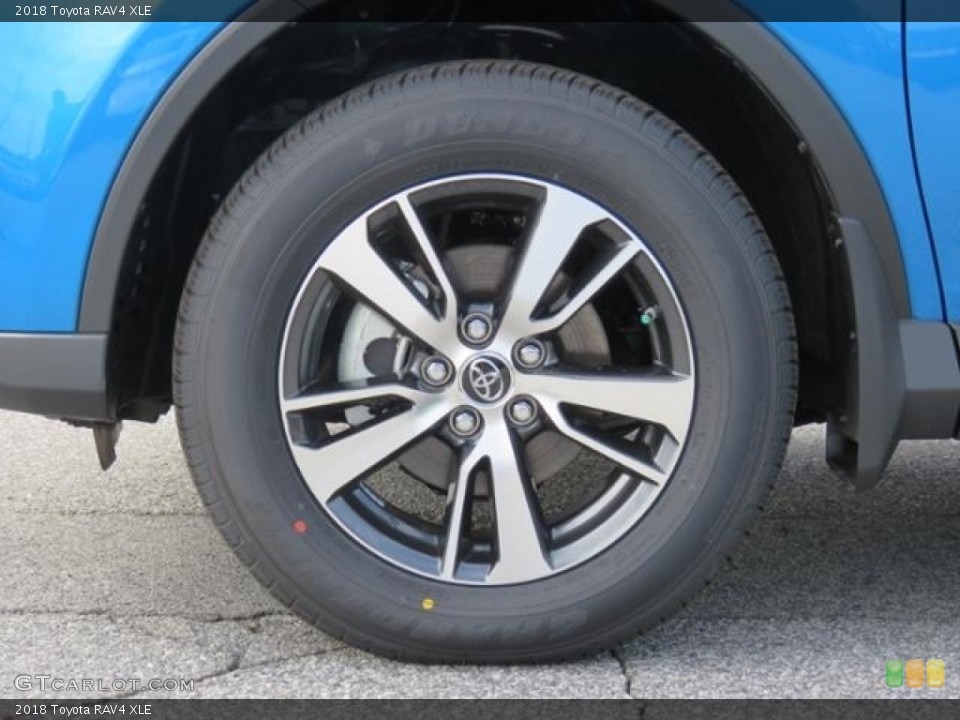 2018 Toyota RAV4 XLE Wheel and Tire Photo #127879209