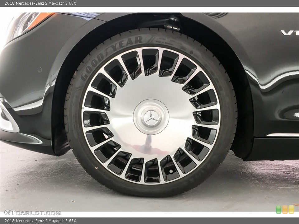 2018 Mercedes-Benz S Maybach S 650 Wheel and Tire Photo #127879272