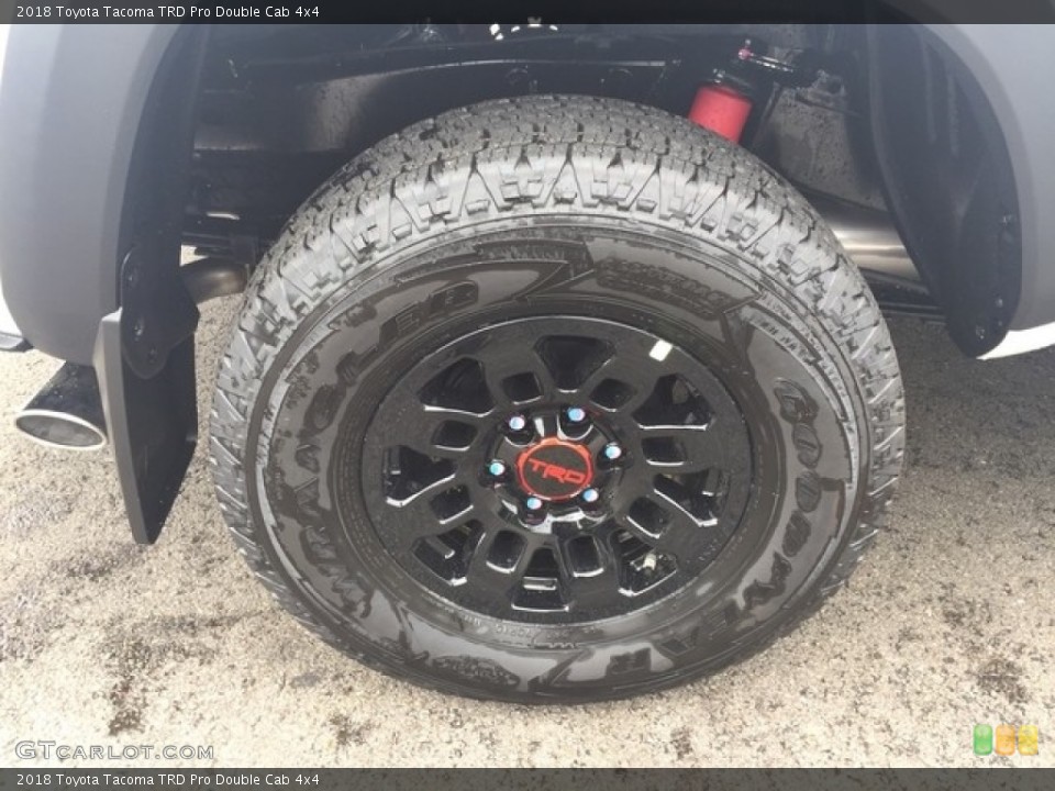 2018 Toyota Tacoma TRD Pro Double Cab 4x4 Wheel and Tire Photo #127881501