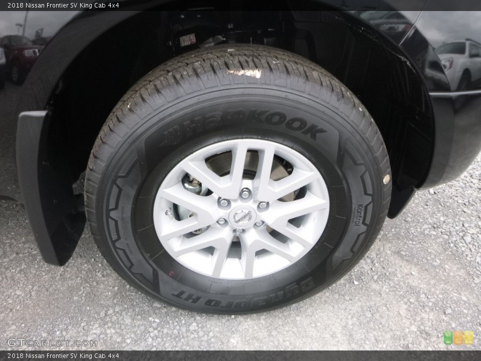2018 Nissan Frontier SV King Cab 4x4 Wheel and Tire Photo #127908406