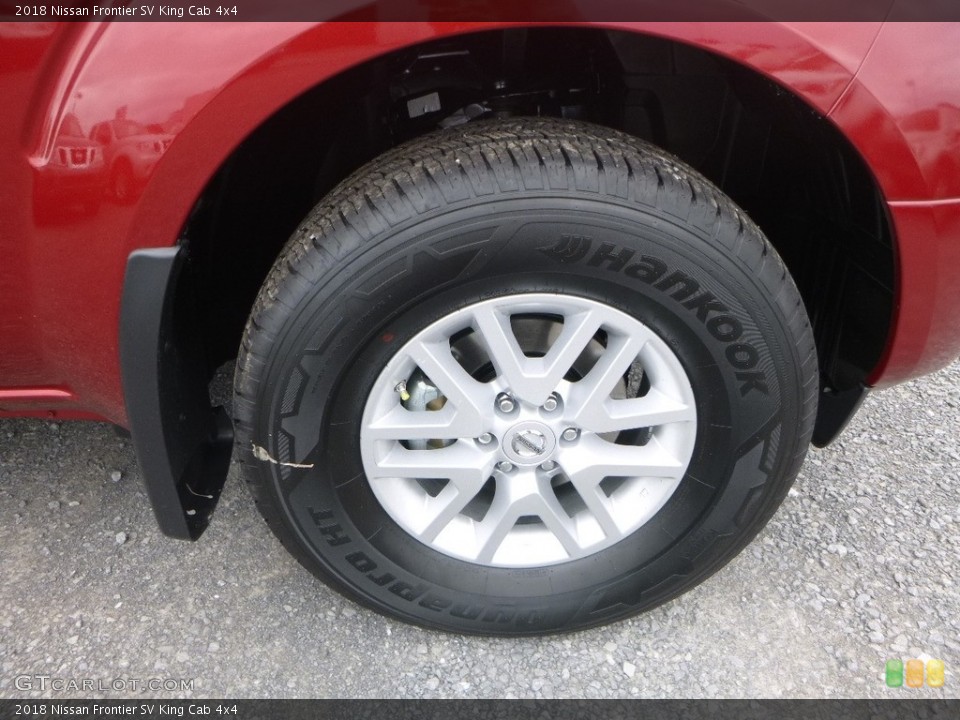 2018 Nissan Frontier SV King Cab 4x4 Wheel and Tire Photo #127909542