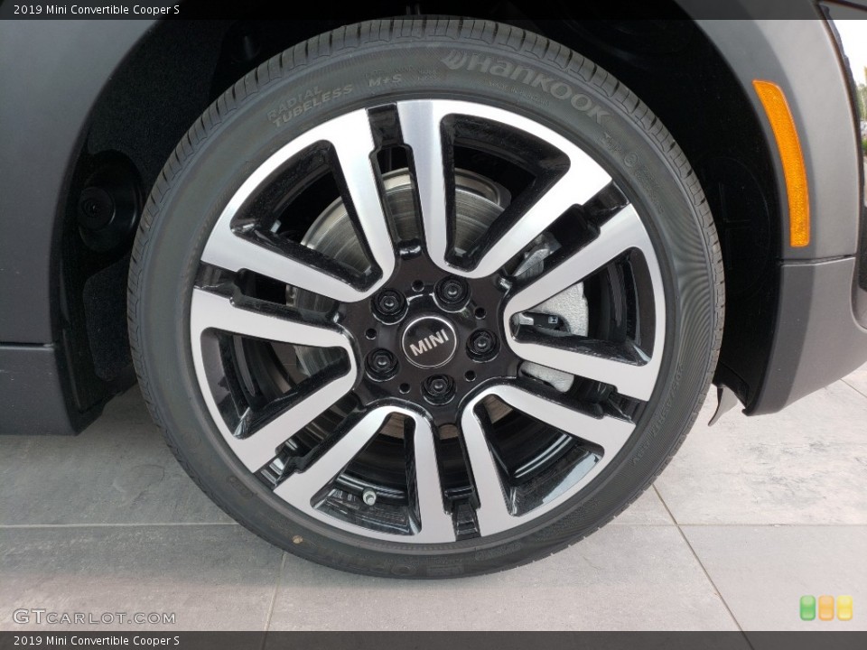 2019 Mini Convertible Cooper S Wheel and Tire Photo #127910224