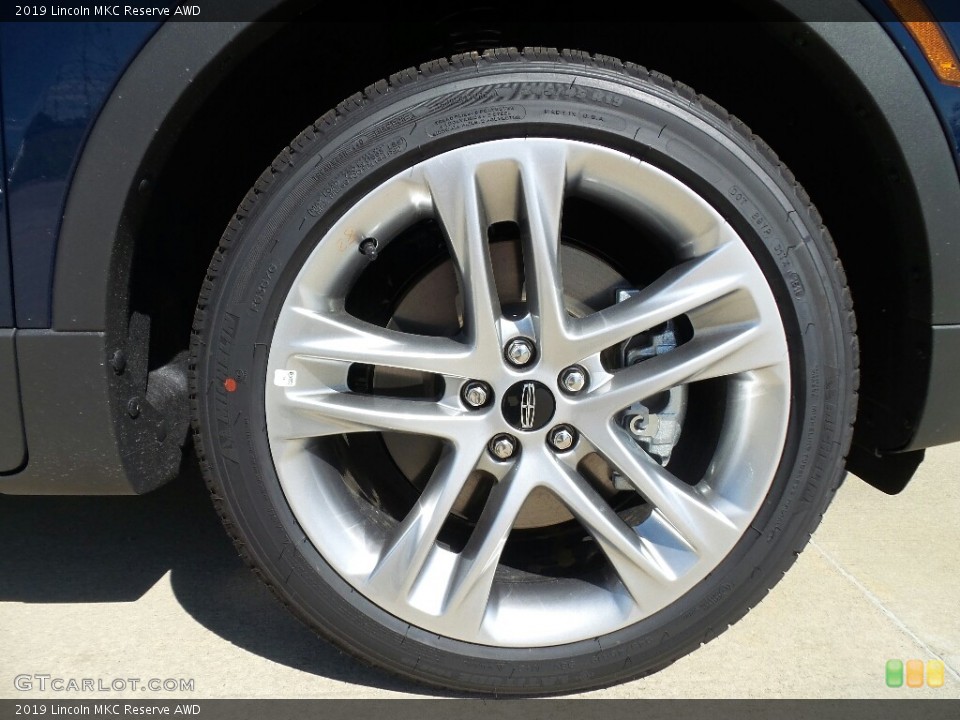 2019 Lincoln MKC Reserve AWD Wheel and Tire Photo #127931437
