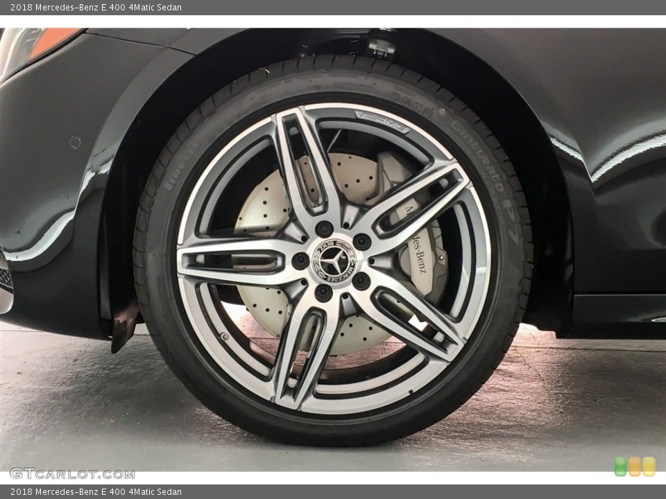 2018 Mercedes-Benz E 400 4Matic Sedan Wheel and Tire Photo #127935862