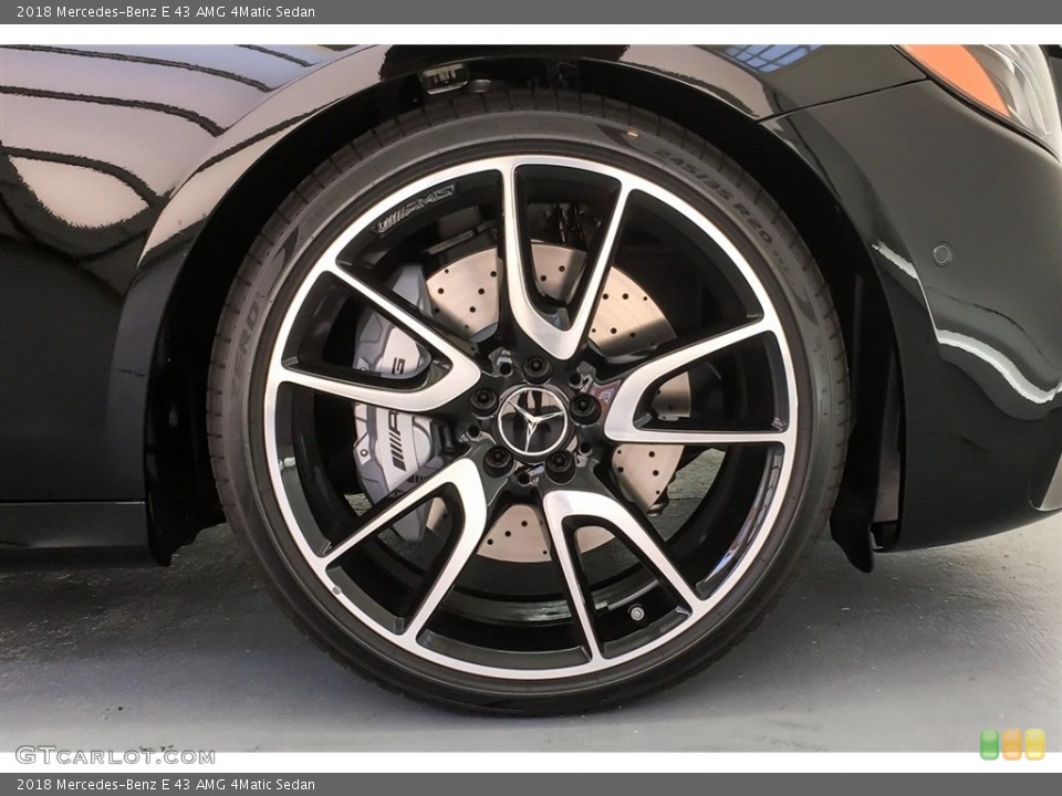 2018 Mercedes-Benz E 43 AMG 4Matic Sedan Wheel and Tire Photo #127953884