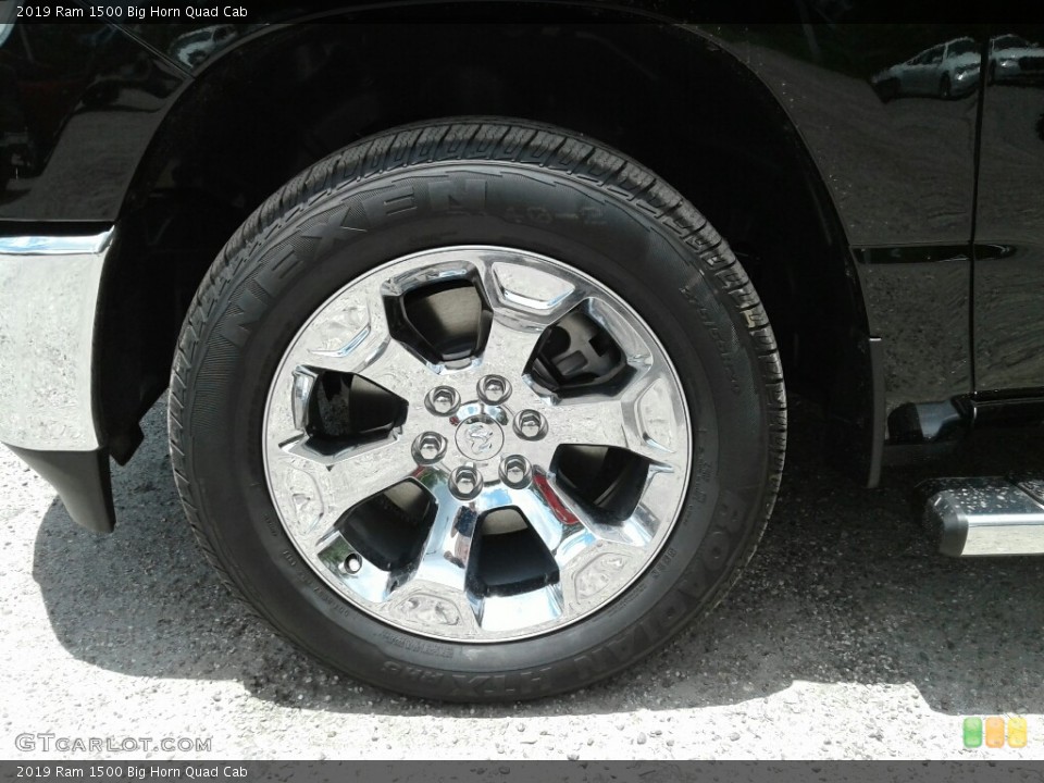 2019 Ram 1500 Big Horn Quad Cab Wheel and Tire Photo #127961528