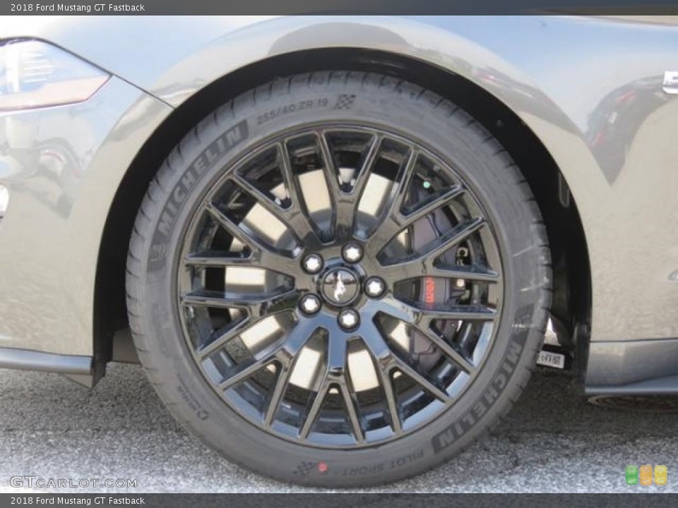 2018 Ford Mustang GT Fastback Wheel and Tire Photo #128003299