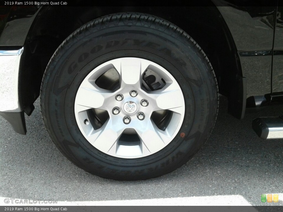 2019 Ram 1500 Big Horn Quad Cab Wheel and Tire Photo #128046352