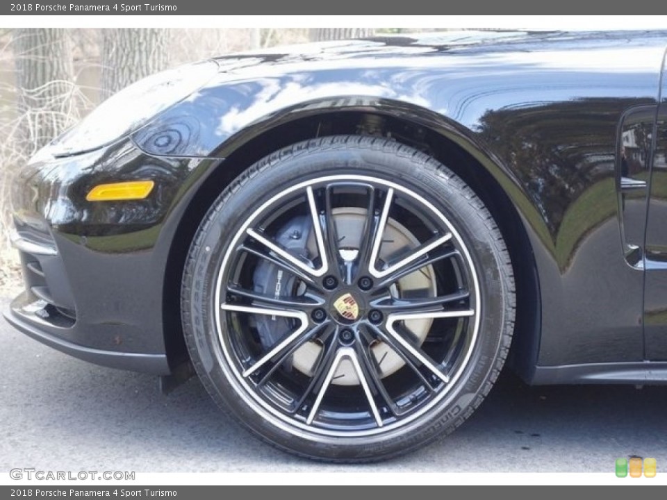 2018 Porsche Panamera 4 Sport Turismo Wheel and Tire Photo #128053178